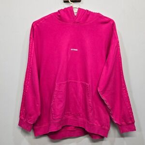 Adidas Ivy Park Hoodie Plus Size 3XL Oversized French Terry Pullover Streetwear